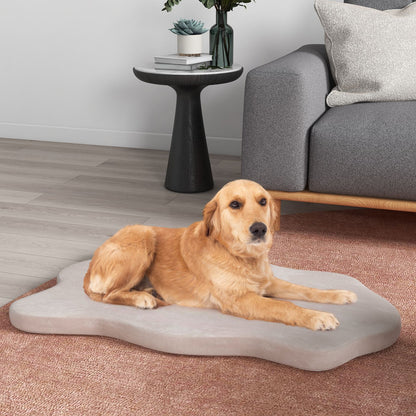 Luxury Memory Foam Dog Bed with Waterproof Cover - Extra Large Orthopaedic Pet Mattress (110x66cm)